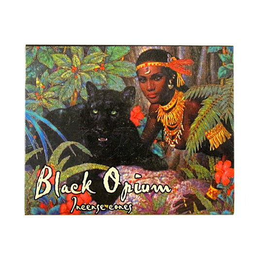 Kamini Black Opium Incense Cones