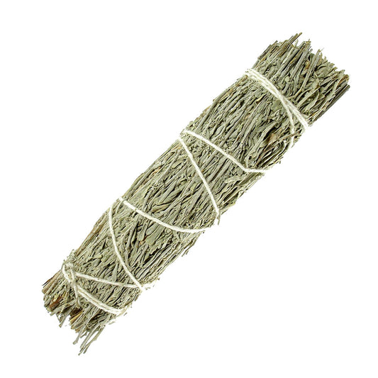 Palo Santo & Mountain Sage Smudge Stick 4" (Mountain Sage & Palo Santo Wood Powder)