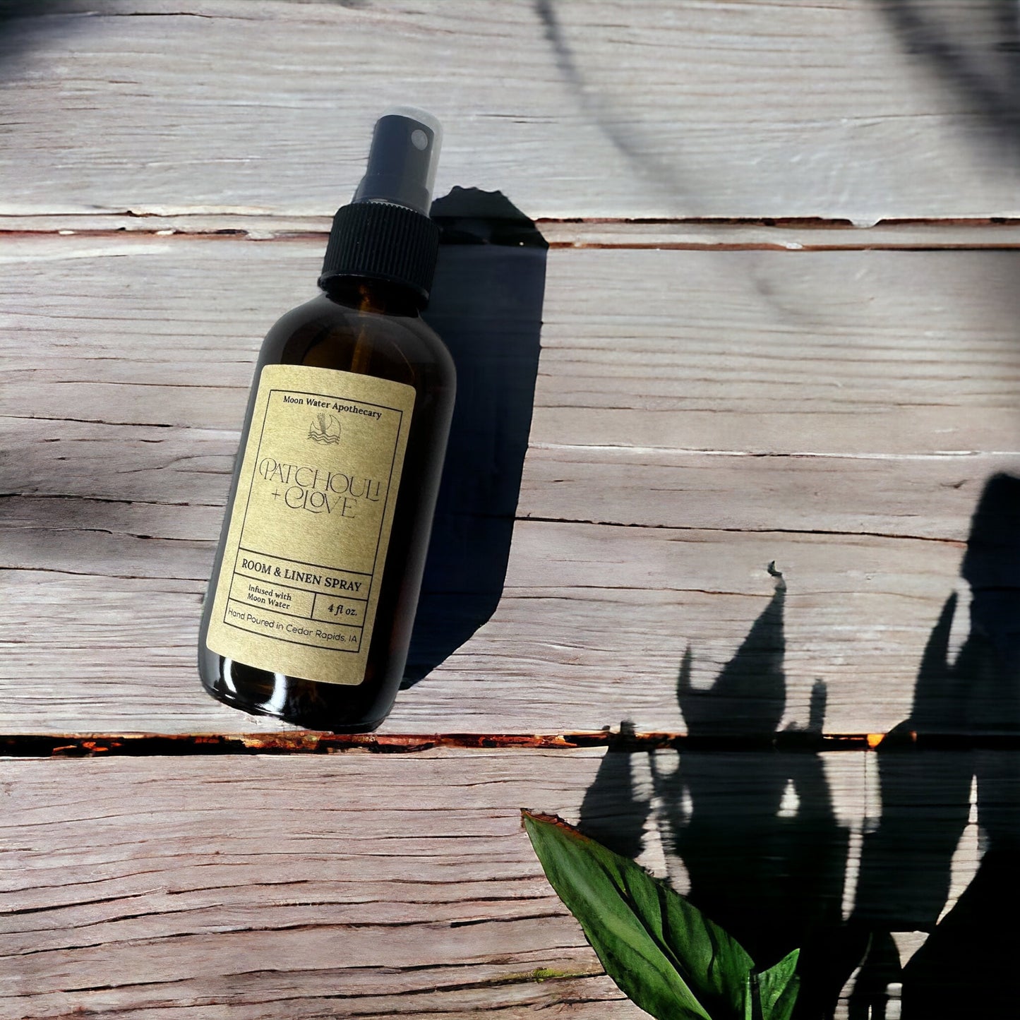 Patchouli + Clove - ROOM & LINEN SPRAY  -- by Moon Water Apothecary!