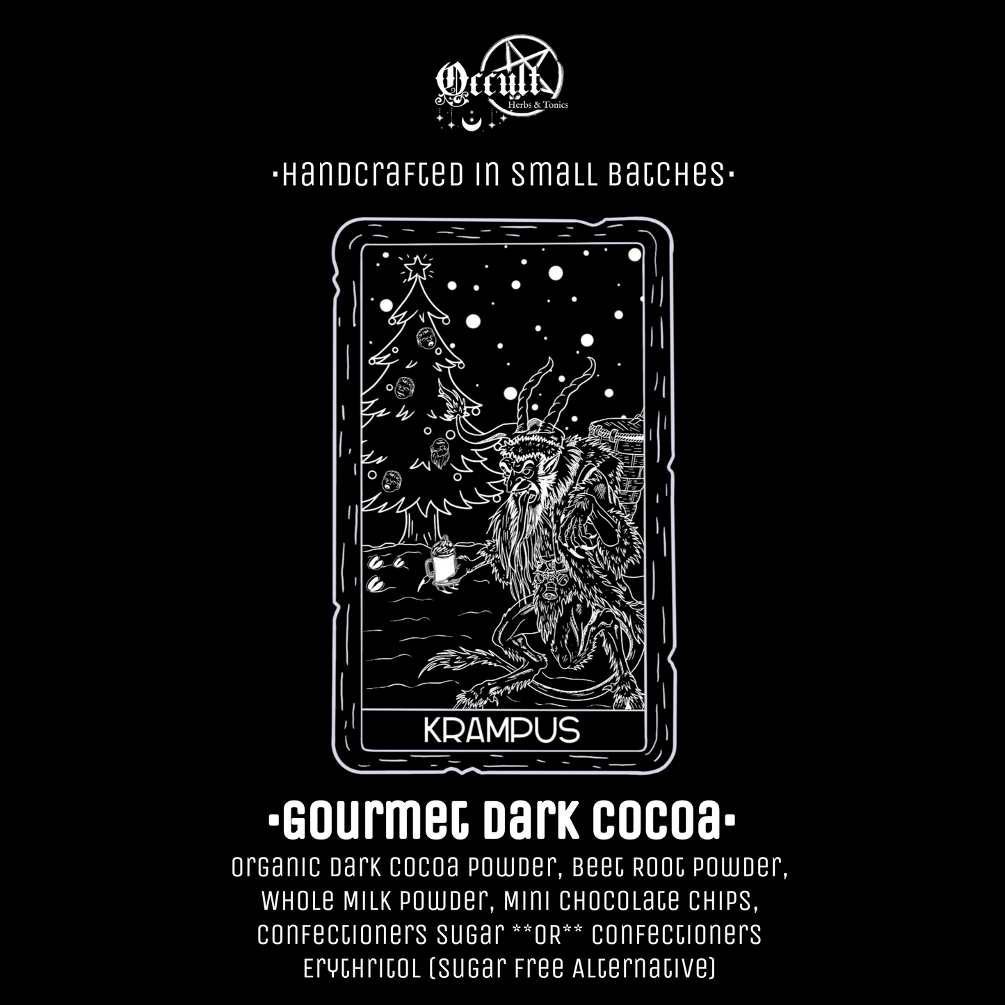 **DAIRY/SUGAR FREE** Krampus Cocoa