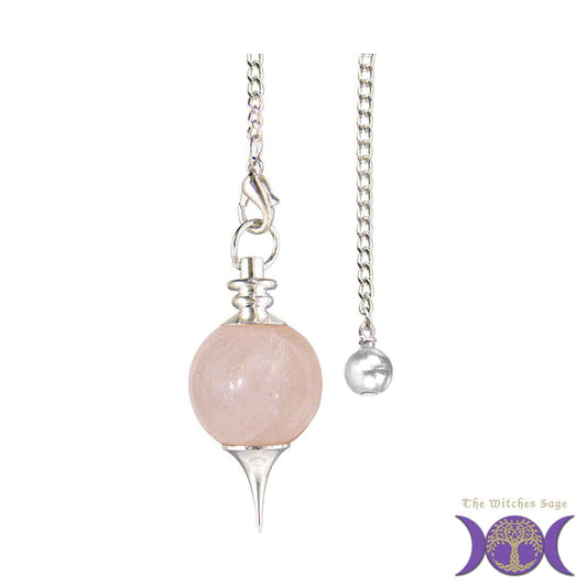 Rose Quartz Pendulum