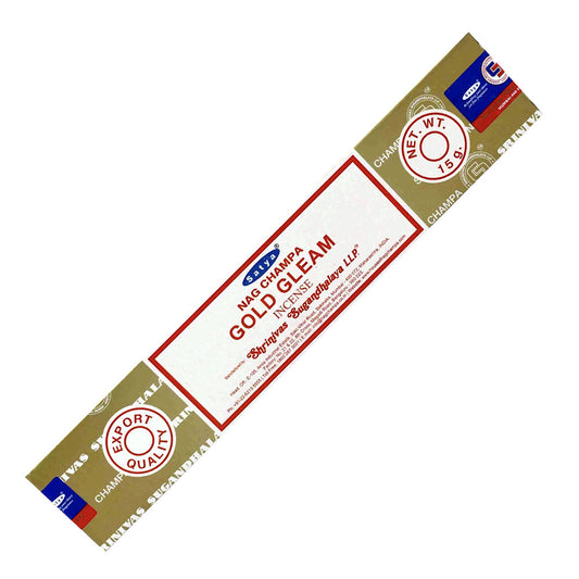 Satya Gold Gleam Incense Sticks 15g