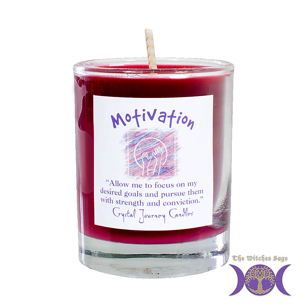 Soy Herbal Filled Votive - Motivation