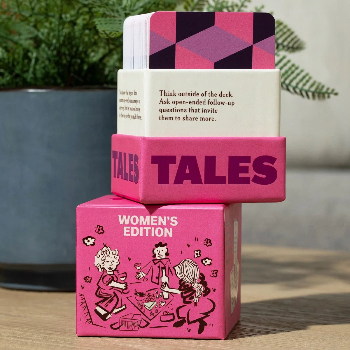 Tales Women’s Edition Conversation Card Game – 150 Questions