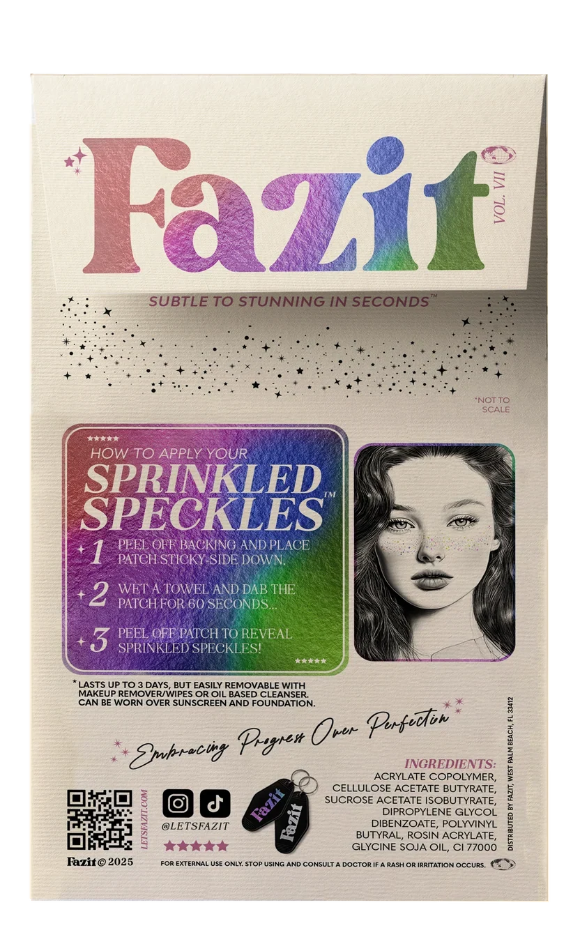 Fazit Temporary Makeup Patches – Stars, Freckles & Speckles