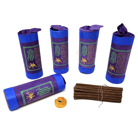 Ancient Tibetan Spikenard (Pang Poe) Incense (30 stick) 4.5"