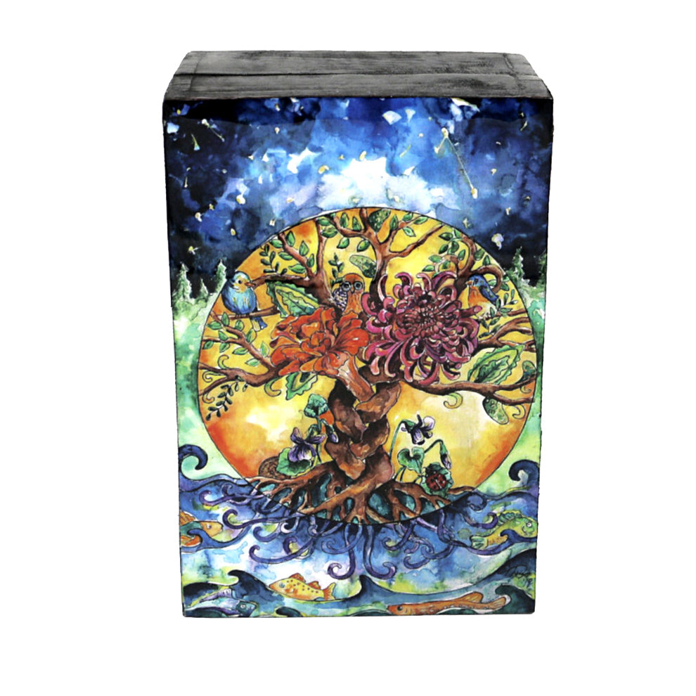 Tree of Life Wooden Box 4" x 6"