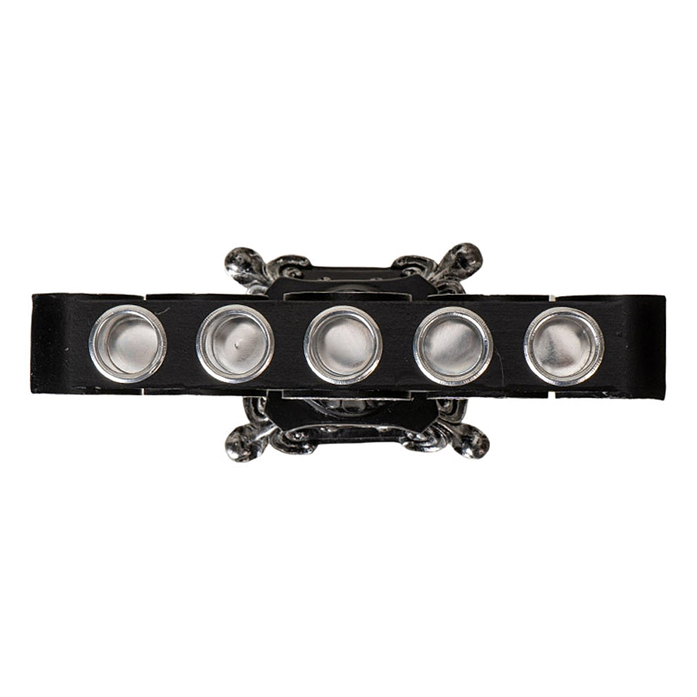Triple Moon Pentagram 5 Candle Holder