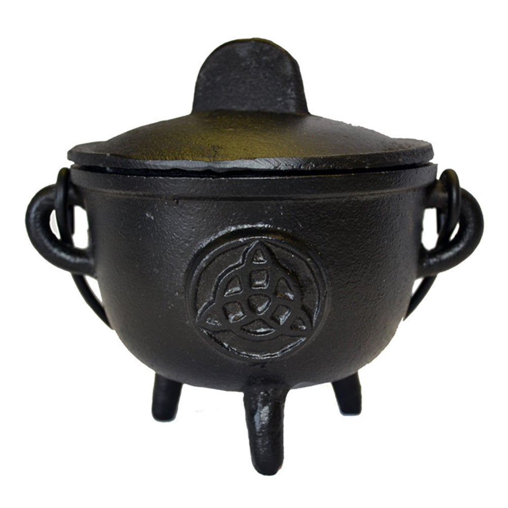 Cast Iron Cauldron - Triquetra 4.5"