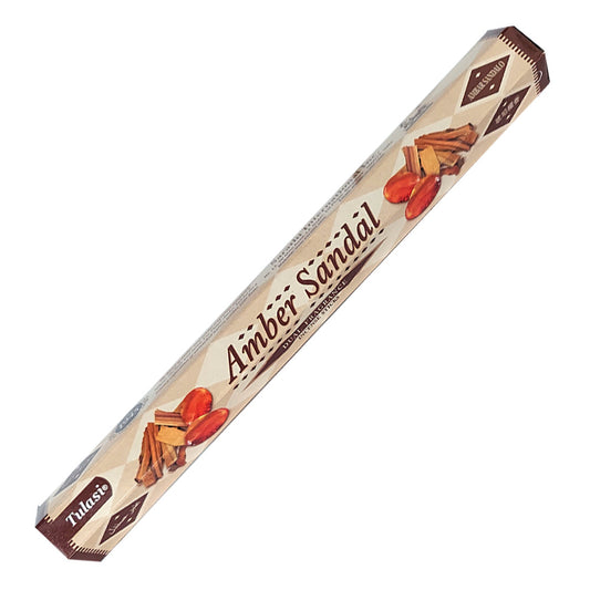 Tulasi Amber Sandal Dual Fragrance Incense Sticks