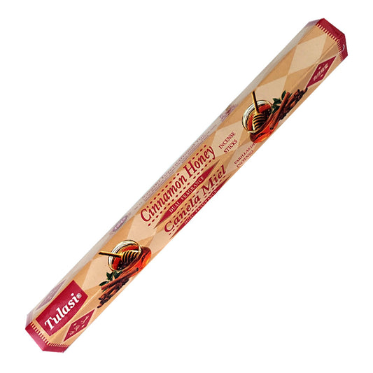 Tulasi Cinnamon Honey Dual Fragrance Incense Sticks