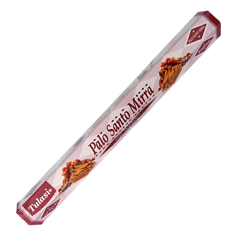 Tulasi Palo Santo Myrrh Dual Fragrance Incense Sticks