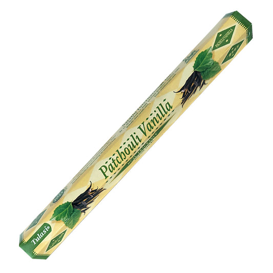 Tulasi Patchouli Vanilla Dual Fragrance Incense Sticks