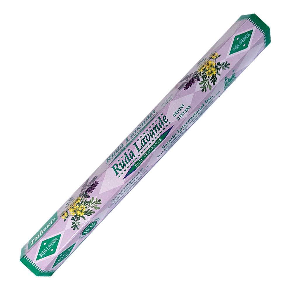 Tulasi Ruda Lavender Dual Fragrance Incense Sticks