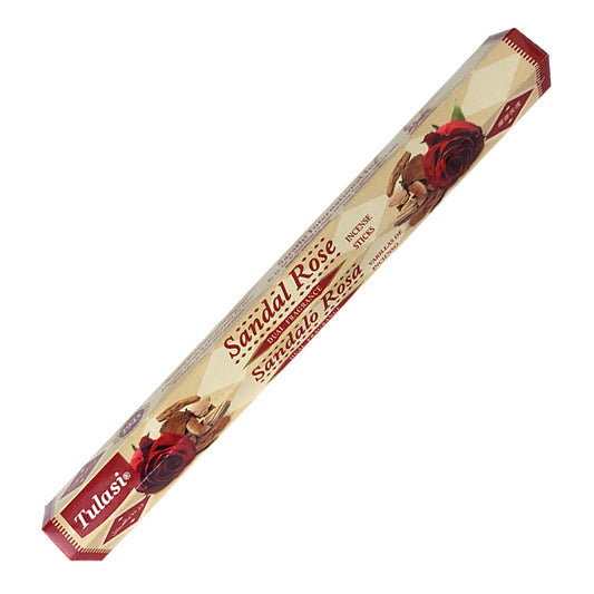 Tulasi Sandal Rose Dual Fragrance Incense Sticks