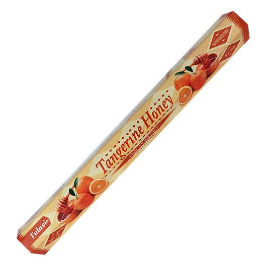 Tulasi Tangerine Honey Dual Fragrance Incense Sticks