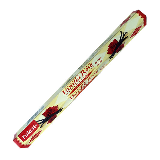 Tulasi Vanilla Rose Dual Fragrance Incense Sticks