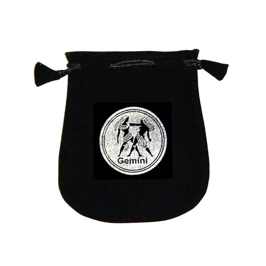 Velvet pouch - Gemini