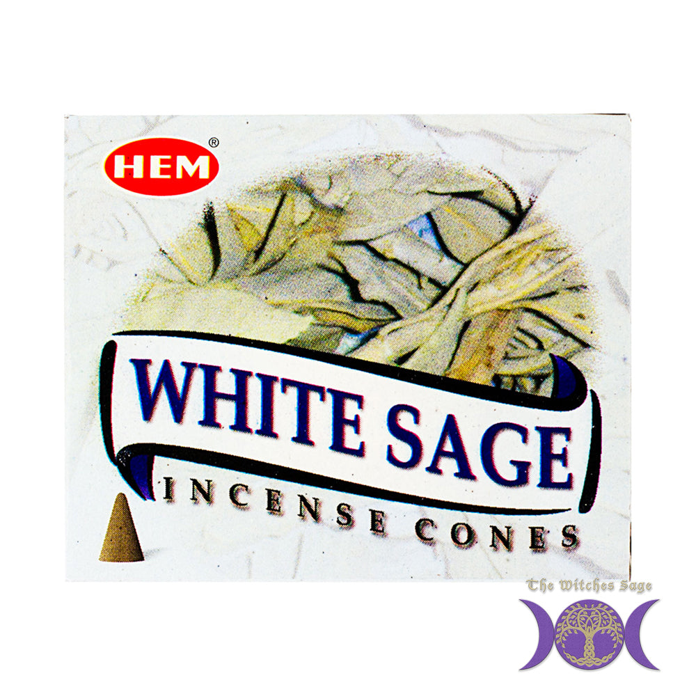 HEM White Sage Incense Cones