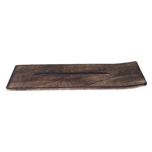 Wooden Incense Burner 11" X 3"
