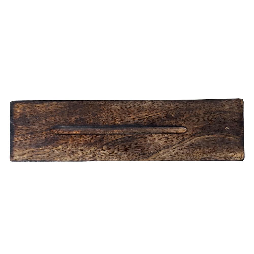 Wooden Incense Burner 11" X 3"