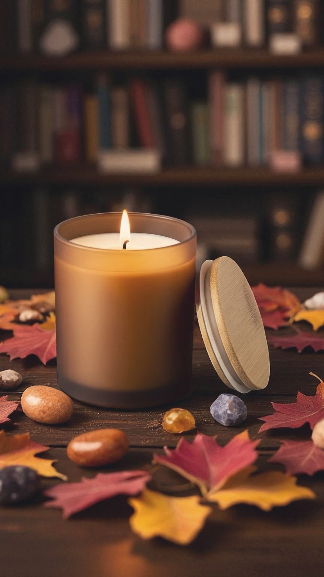 Karma Candle - *hidden crystal inside!*
