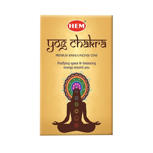 Hem Yog Chakra Incense Cones