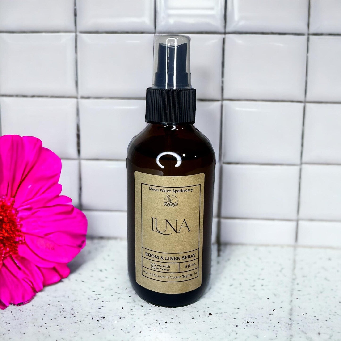 LUNA - Room Spray & Reed Diffuser - CACTUS FLOWER & JADE