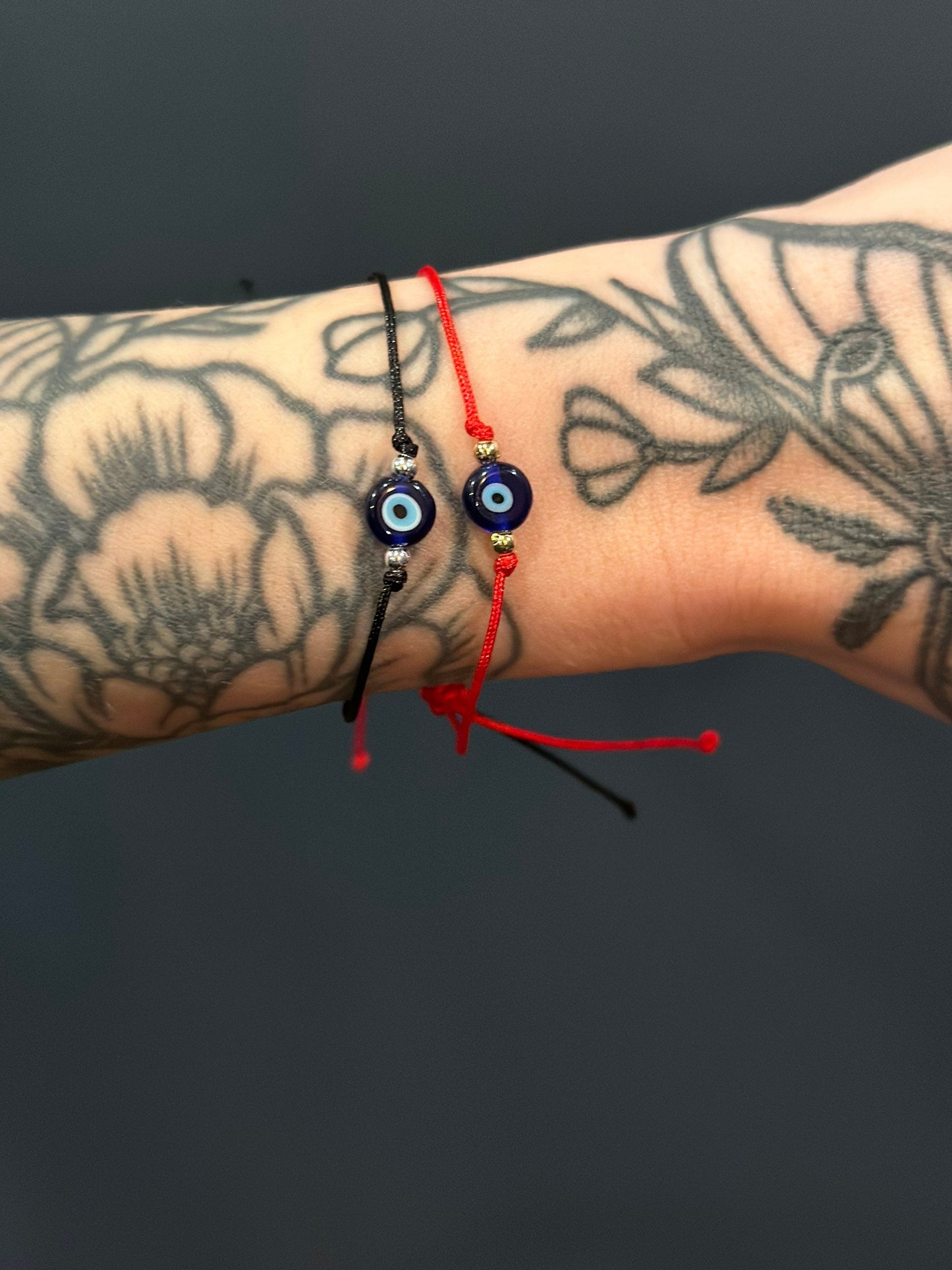 Evil Eye Bracelet - adjustable - 4 colors