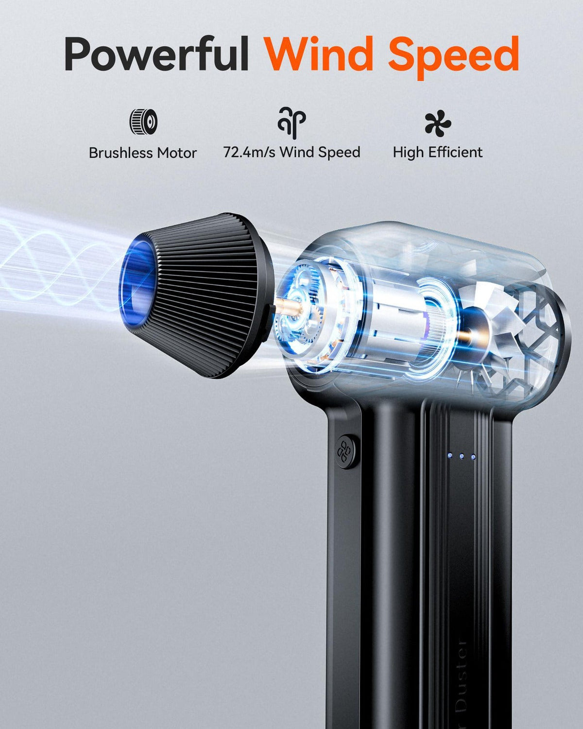 Rechargeable Electric Air Duster, 110,000 RPM